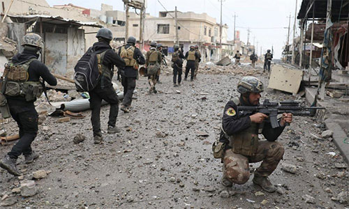 fuerzas iraquíes en Mosul El Casco Viejo de Mosul se convierte en cementerio para Daesh